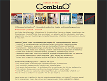 Tablet Screenshot of combino.net